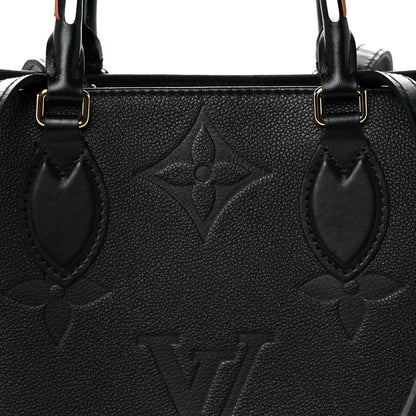 Louis Vuitton Empreinte Monogram Giant Wild At Heart Onthego MM Black 6 of 8