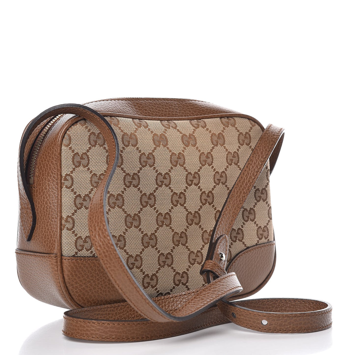 Monogram Mini Bree Messenger Bag Beige Tabacco