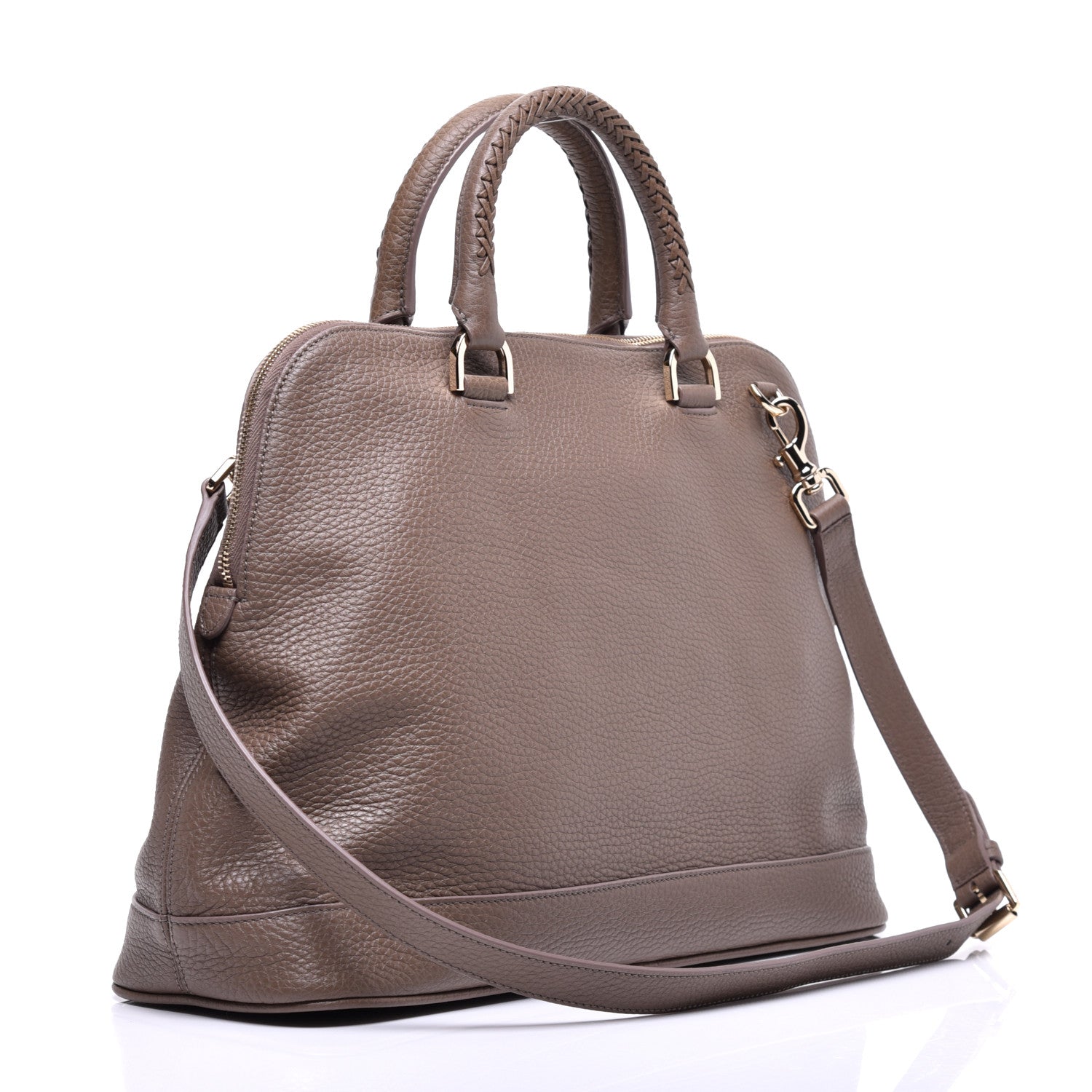 Mulberry Soft Grain Calfskin Double Handle Pembridge Taupe 4 of 9