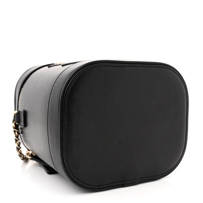 Chanel Lambskin Timeless Vanity Cosmetic Case Black 4 of 13