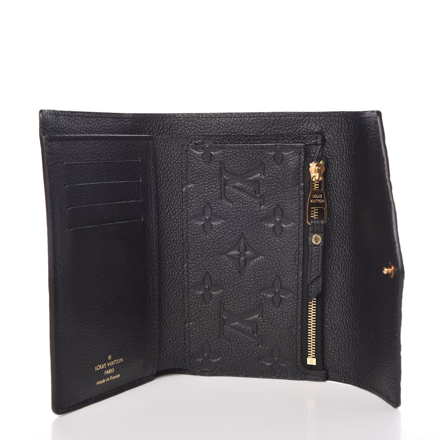 Empreinte Compact Curieuse Wallet Black