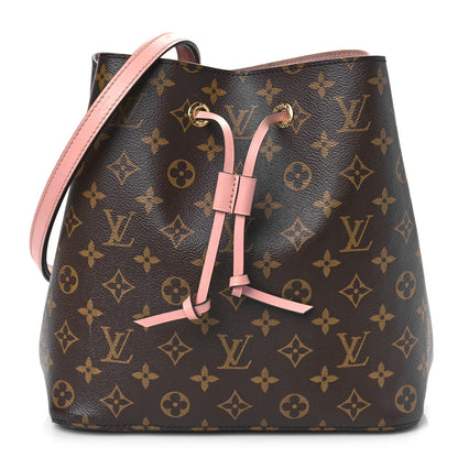 Louis Vuitton Monogram Neonoe MM Rose Poudre 1 of 8
