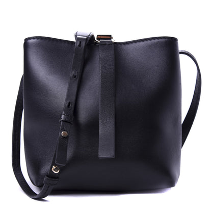 Proenza Schouler Smooth Calfskin Frame Shoulder Bag Black 1 of 9