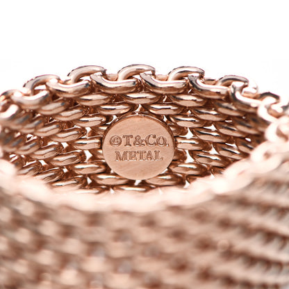 Tiffany Rubedo Somerset Mesh Ring 53 6.5 4 of 5