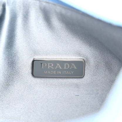 Prada Satin Crystal Mini Re-Edition 2000 Bag Celeste 6 of 10