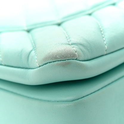 Chanel Lambskin Chevron Quilted Small Trendy CC Dual Handle Flap Bag Light Green 11 of 17