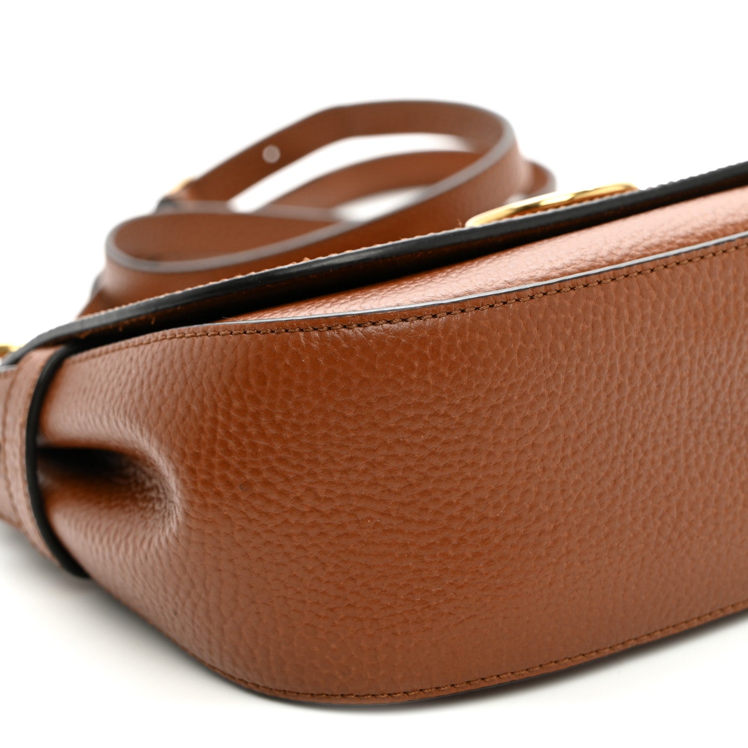 Mulberry Small Classic Grain Small Amberley Satchel Oak 8 of 9