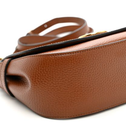 Mulberry Small Classic Grain Small Amberley Satchel Oak 8 of 9