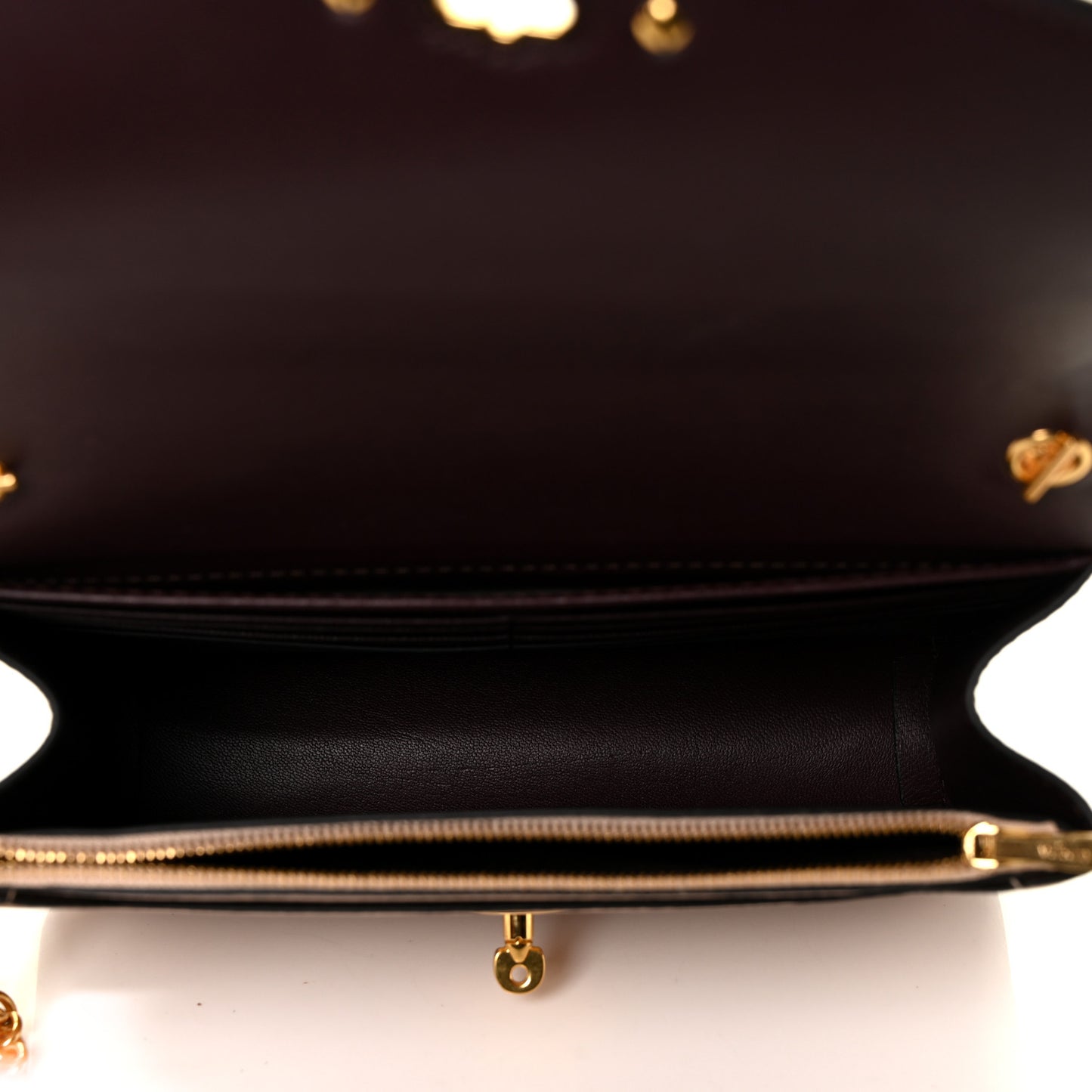 Small Classic Grain Calfskin Small Darley Rosewater