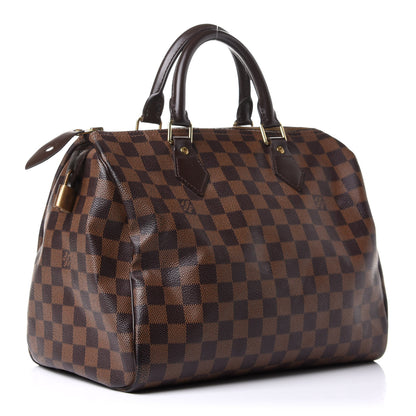 Louis Vuitton Damier Ebene Speedy 30 3 of 12