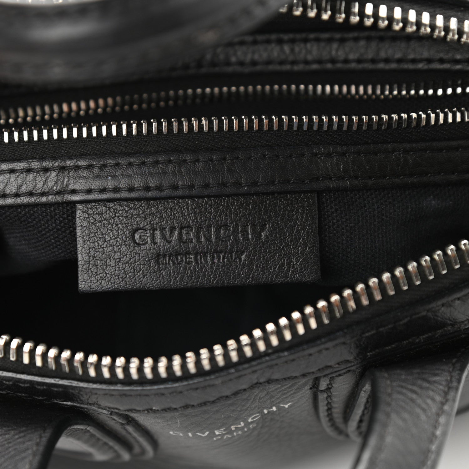 Givenchy Waxed Calfskin Micro Nightingale Black 6 of 9