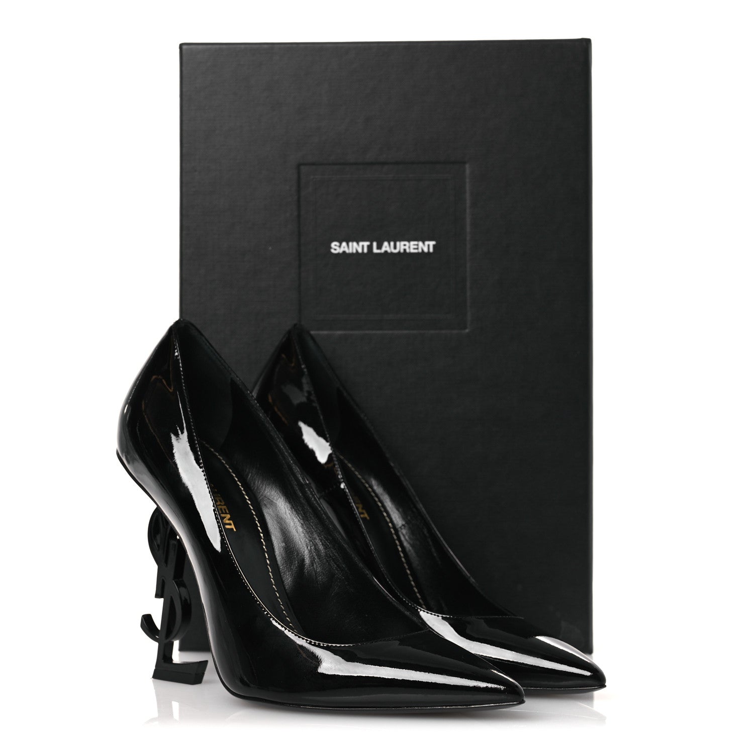 Saint Laurent Patent Opyum 110 Pumps 37 Black 11 of 11