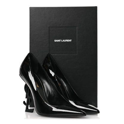 Saint Laurent Patent Opyum 110 Pumps 37 Black 11 of 11