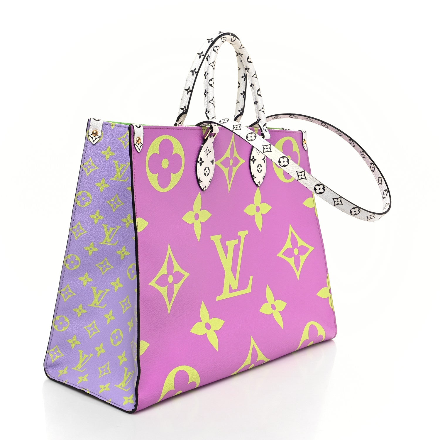 Louis Vuitton Monogram Giant Onthego GM Pink Lilac 2 of 12