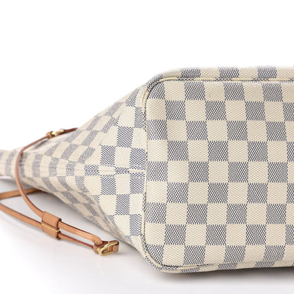Louis Vuitton Damier Azur Neverfull MM 6 of 11