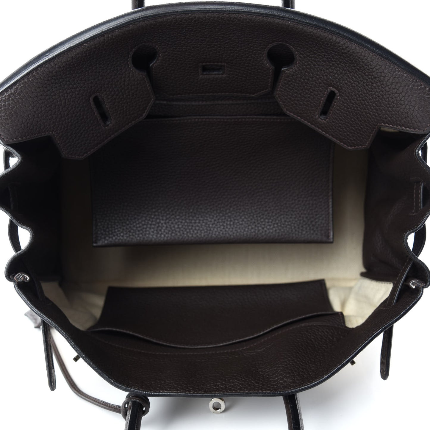 Taurillon Clemence Crinoline Birkin 35 Ebene