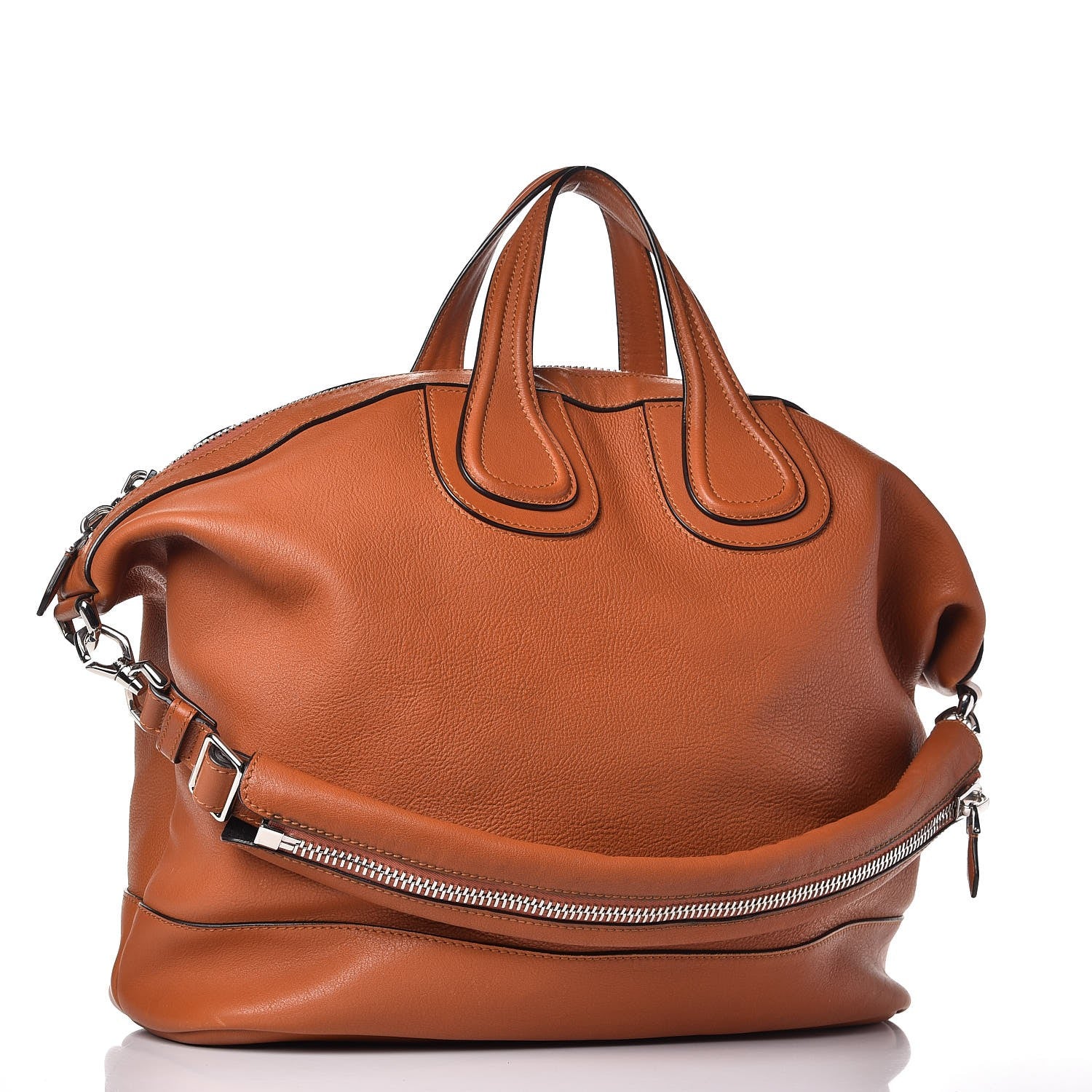 Givenchy Calfskin Perforated Large Nightingale Hazel 3 of 12