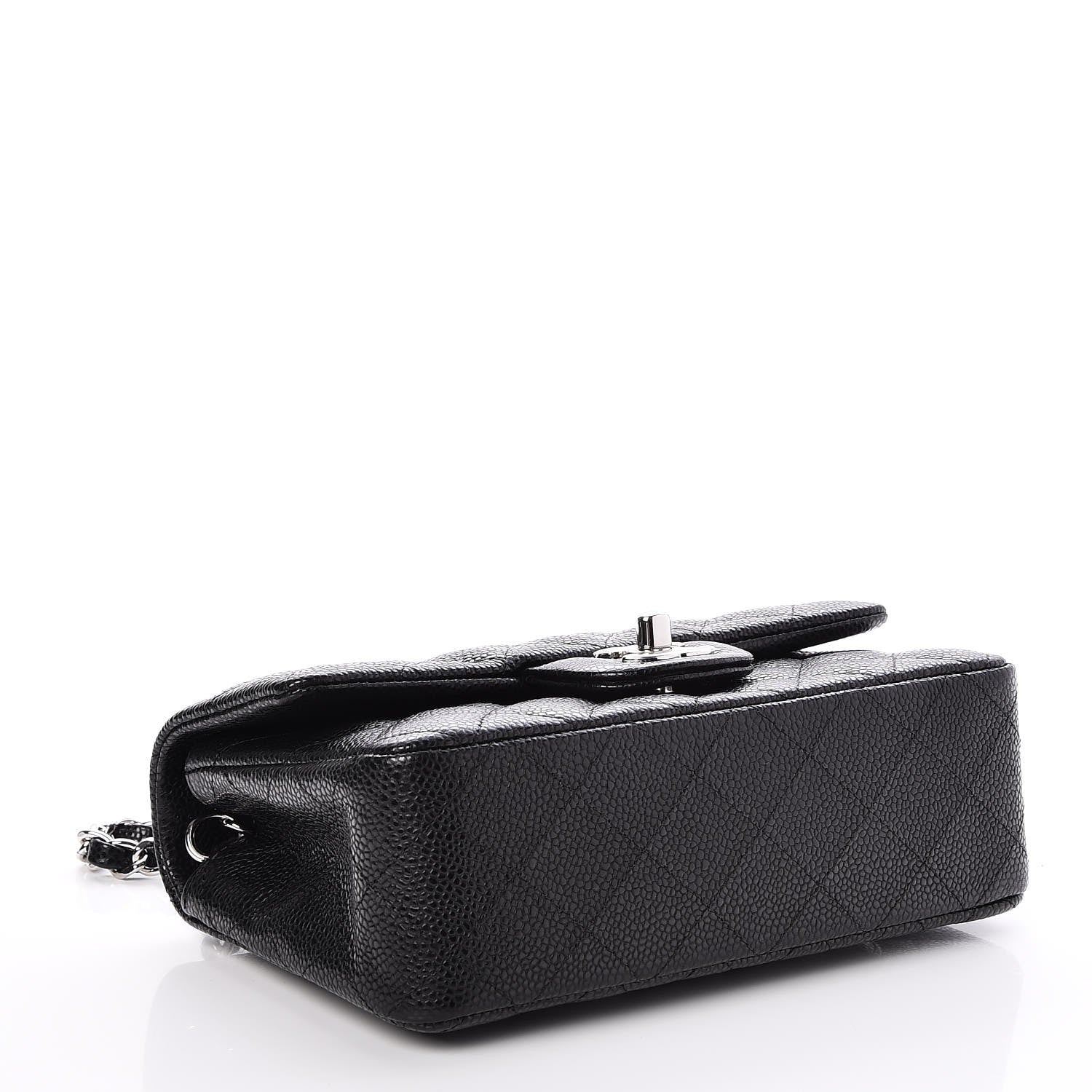 Chanel Caviar Quilted Mini Rectangular Flap Black 4 of 8