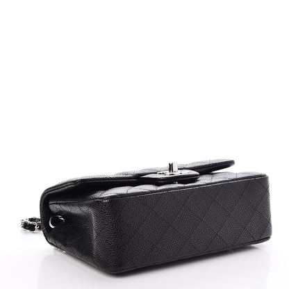 Chanel Caviar Quilted Mini Rectangular Flap Black 4 of 8