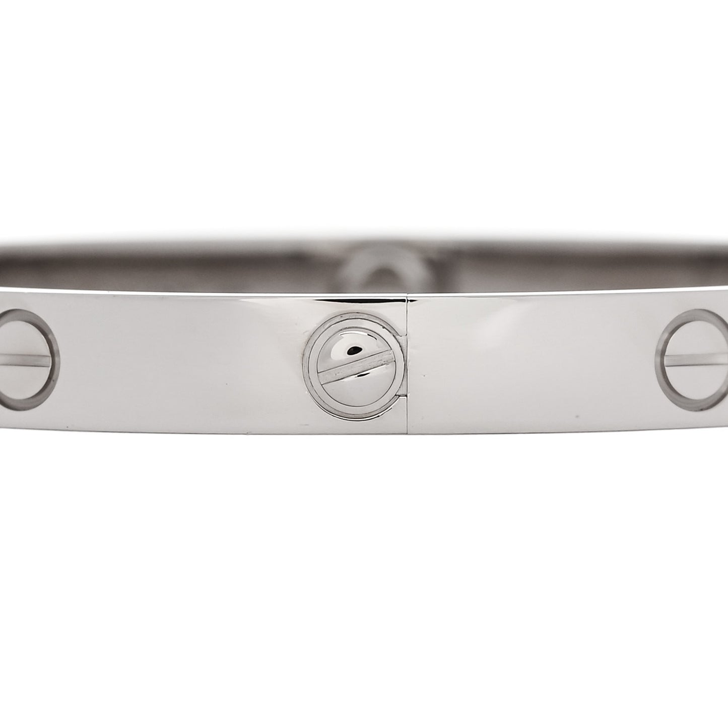 18K White Gold LOVE Bracelet 18