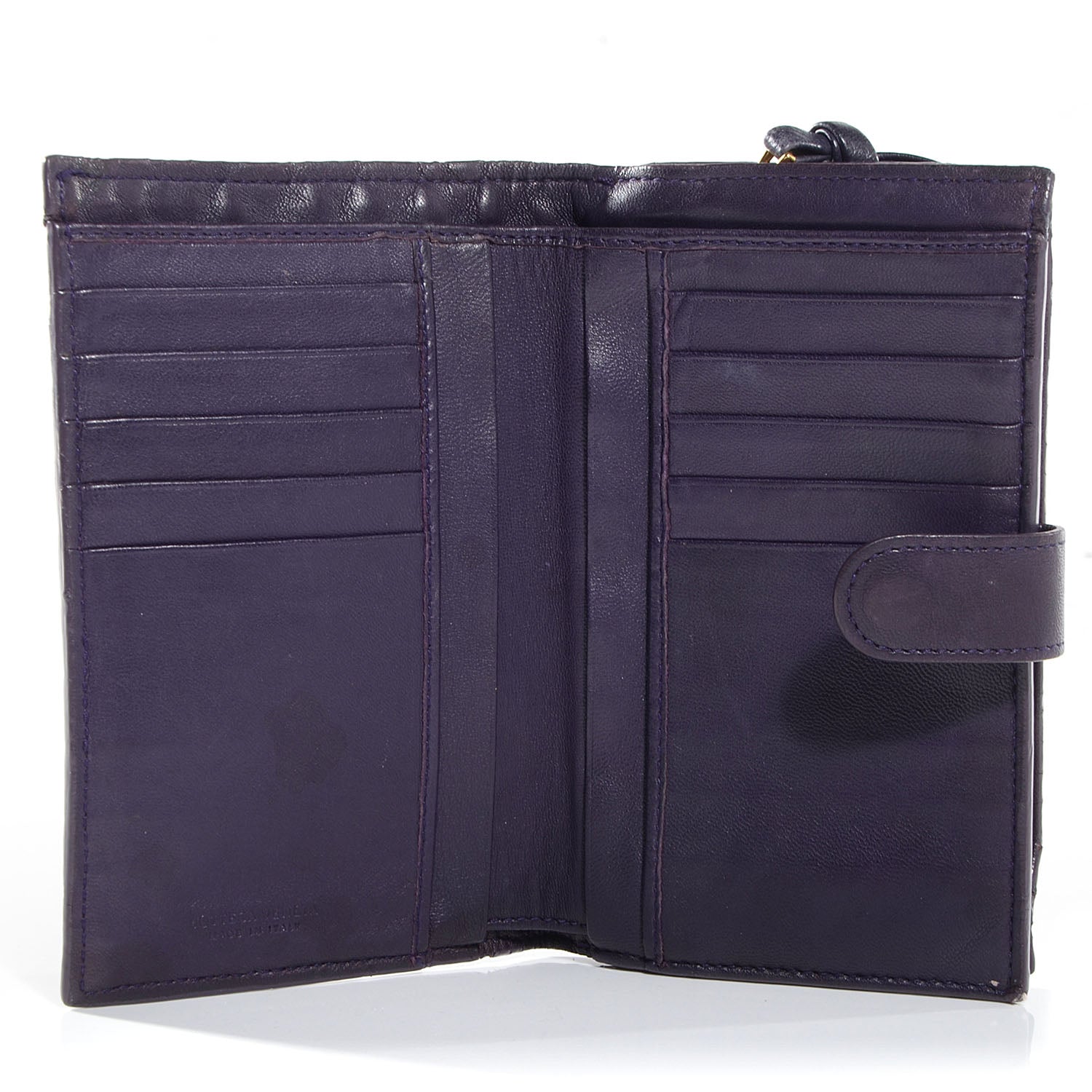Bottega Veneta Nappa Intrecciato Continental Wallet Turbolence 6 of 9