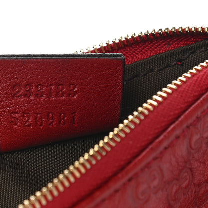 Gucci Microguccissima Key Case Hibiscus Red 7 of 9