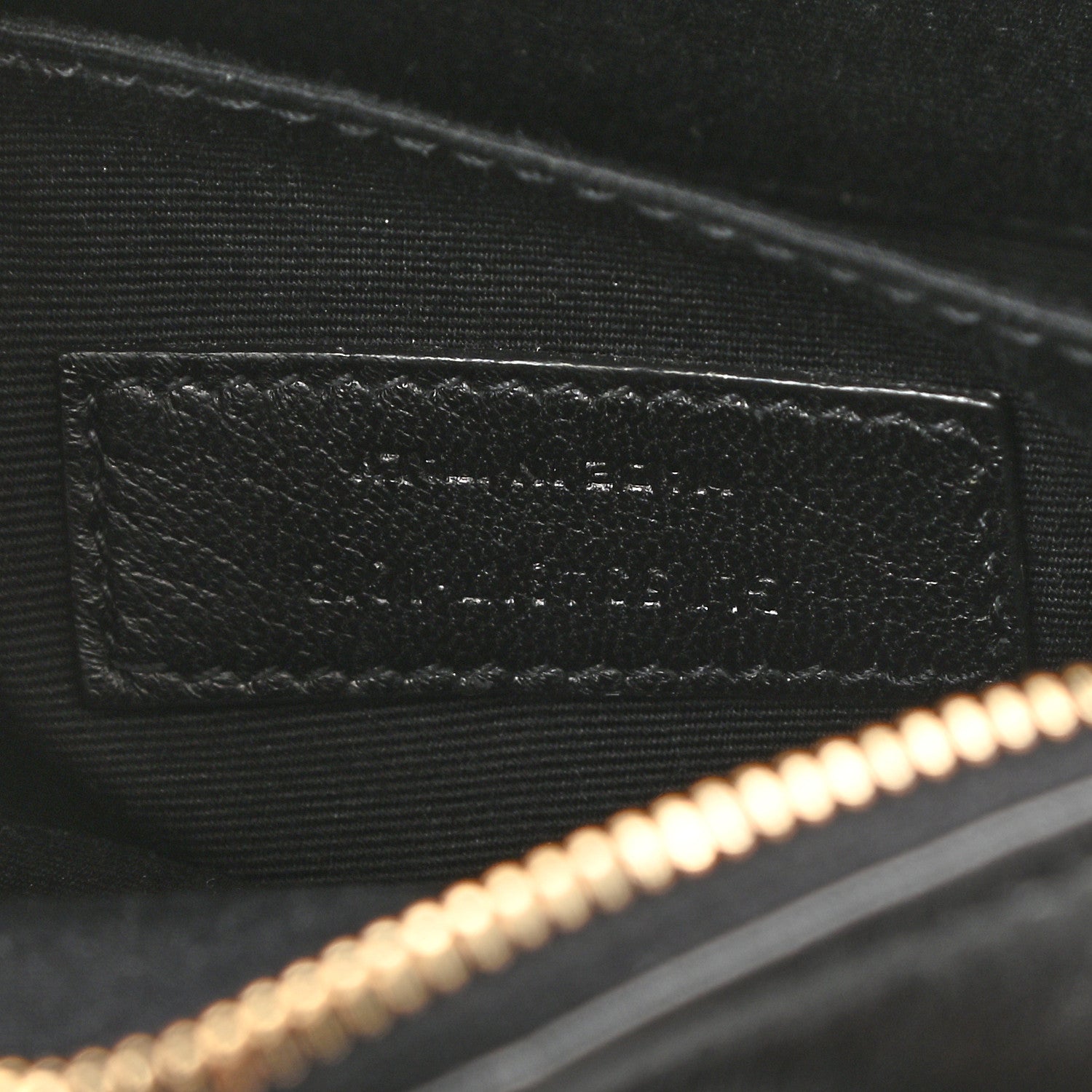 Saint Laurent Calfskin Matelasse Monogram Lou Belt Bag Black 7 of 8