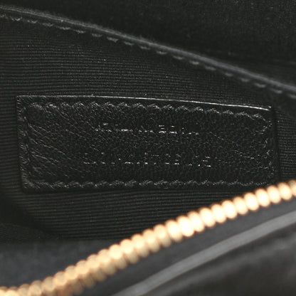 Saint Laurent Calfskin Matelasse Monogram Lou Belt Bag Black 7 of 8