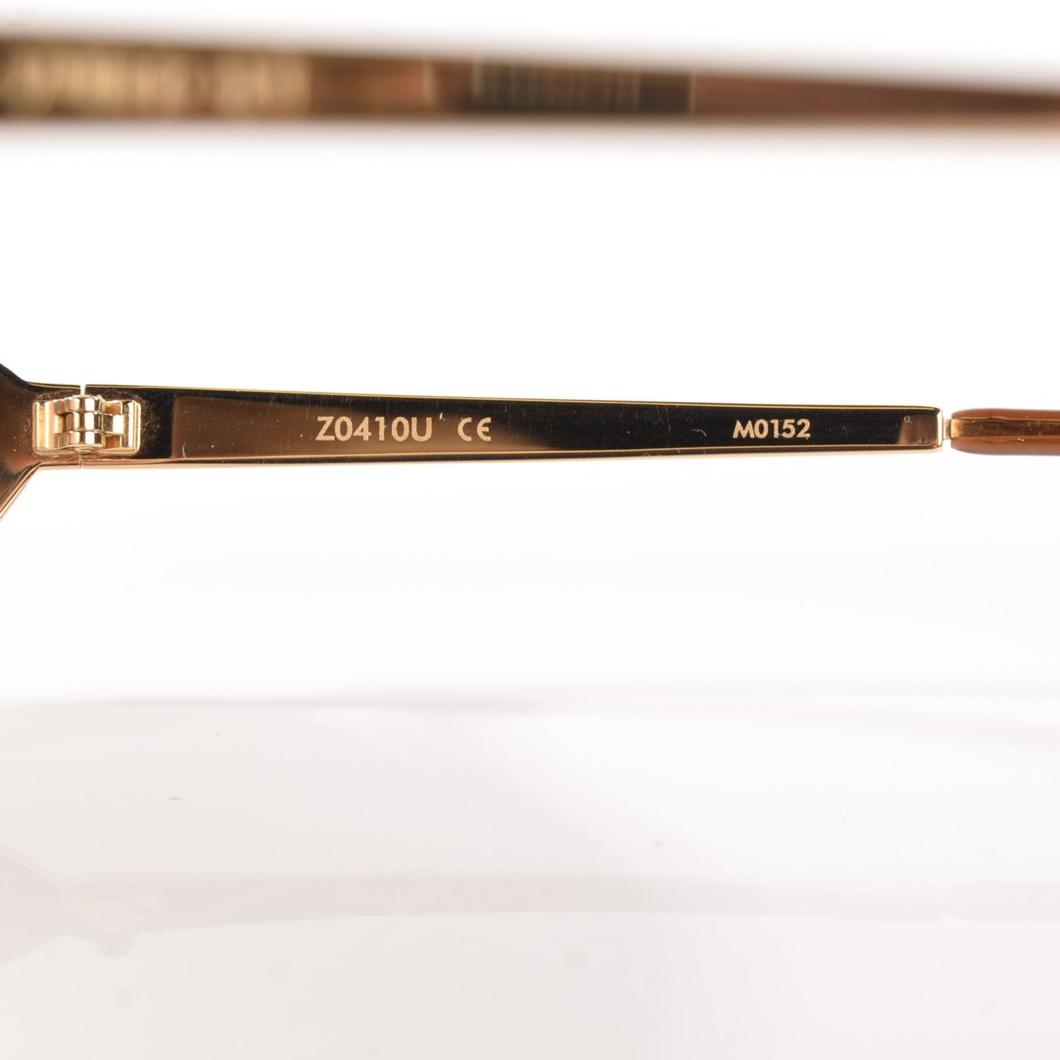 Louis Vuitton Laurel Sunglasses Z0410U Brown Glitter 3 of 4
