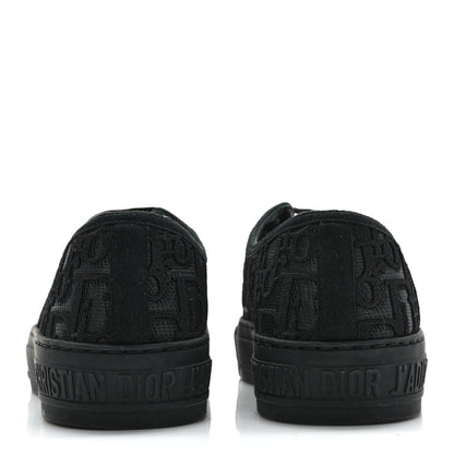Christian Dior Canvas Walk'N'Dior Low Top Sneakers 36.5 Black 5 of 9