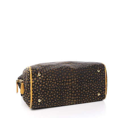 Fendi Jacquard Chameleon Tote Black 4 of 12