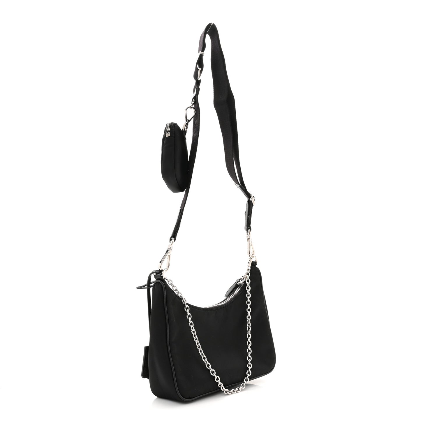 Nylon Re-Edition 2005 Shoulder Bag Black