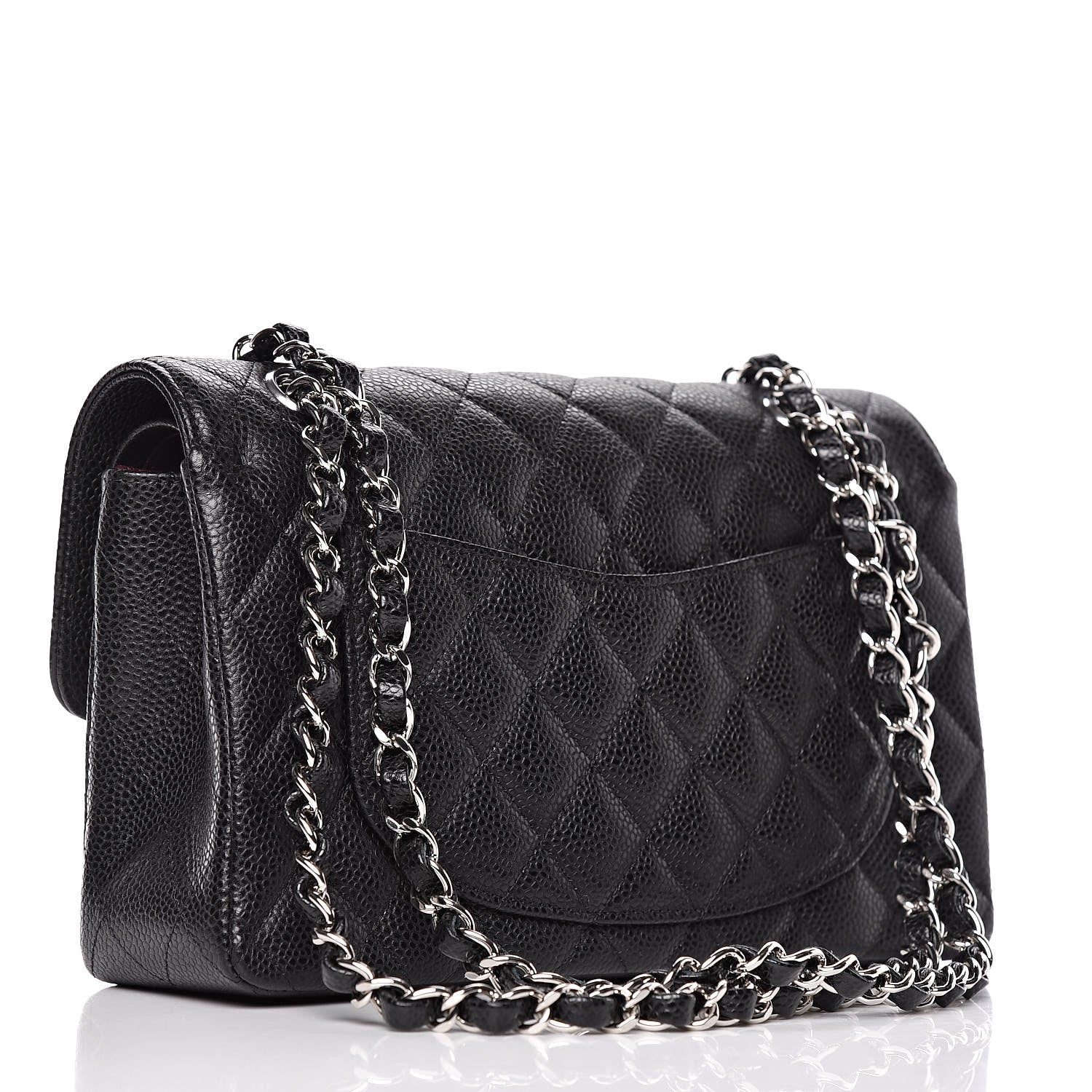 Chanel Caviar Quilted Small Double Flap Black 3 of 10
