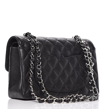 Chanel Caviar Quilted Small Double Flap Black 3 of 10