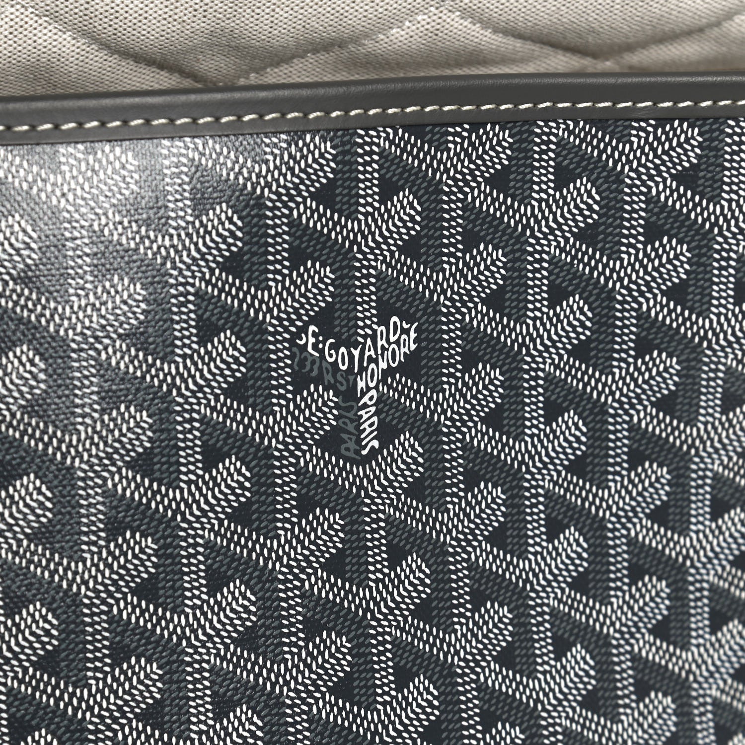 Goyard Goyardine Citadin Messenger Grey 6 of 11