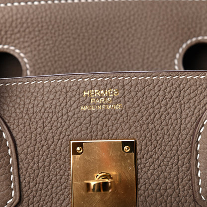 Hermes Togo Birkin 30 Etoupe 6 of 11