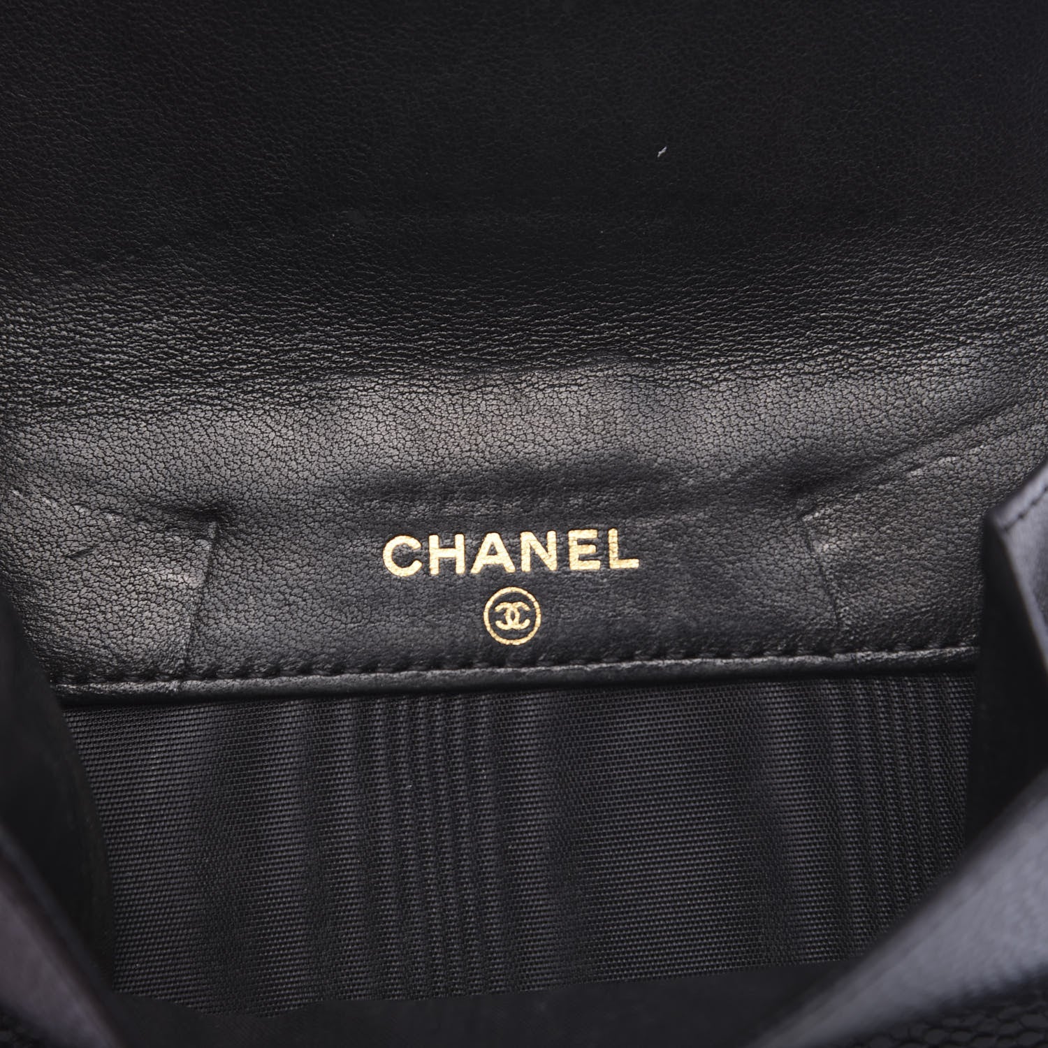 Chanel Caviar Timeless CC Compact French Wallet Black 6 of 9