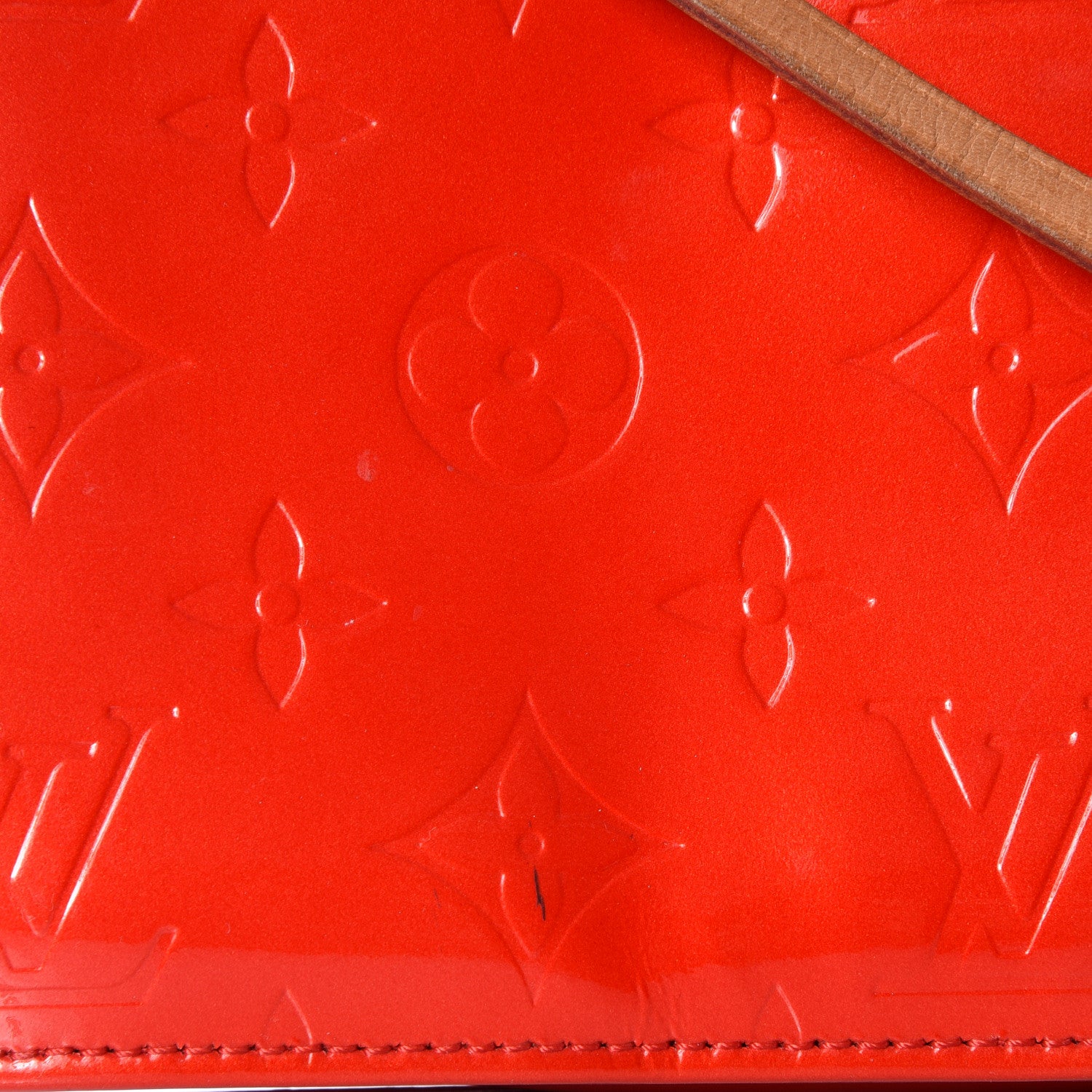 Louis Vuitton Vernis Lexington Pochette Red 11 of 12