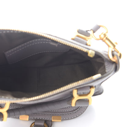 Chloe Calfskin Mini Marcie Satchel Cashmere Grey 5 of 9