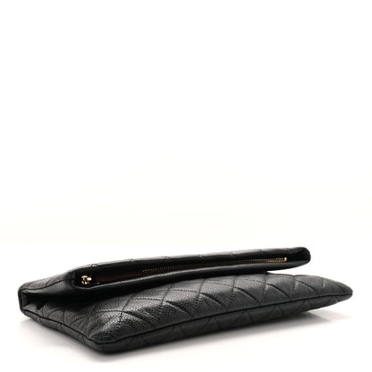 Chanel Caviar Quilted CC Beauty Clutch Black 3 of 6