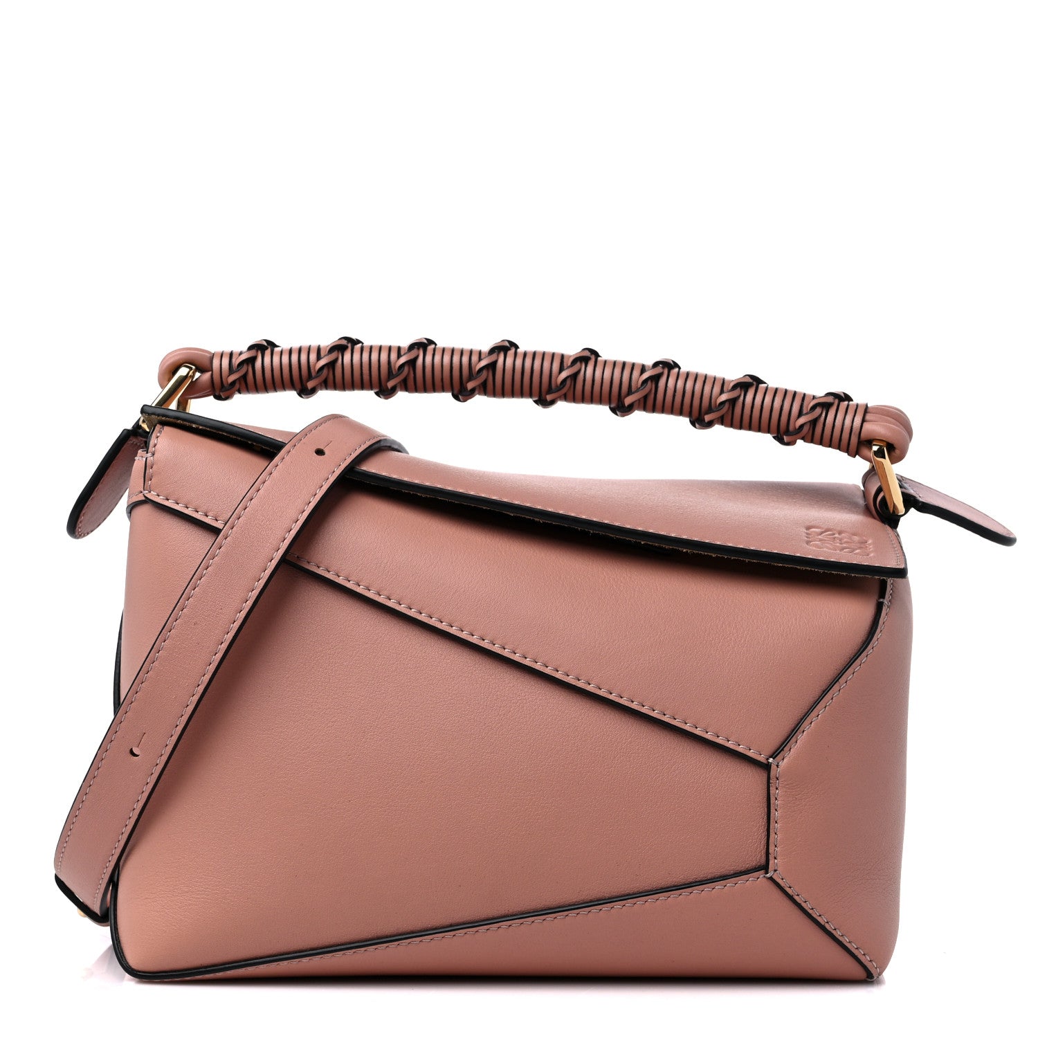 Loewe Calfskin Small Puzzle Edge Bag Dusty Pink 1 of 8