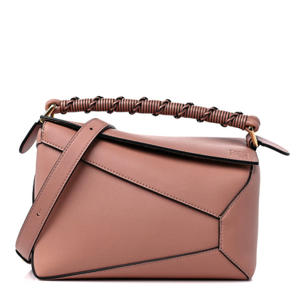 Loewe Calfskin Small Puzzle Edge Bag Dusty Pink 1 of 8