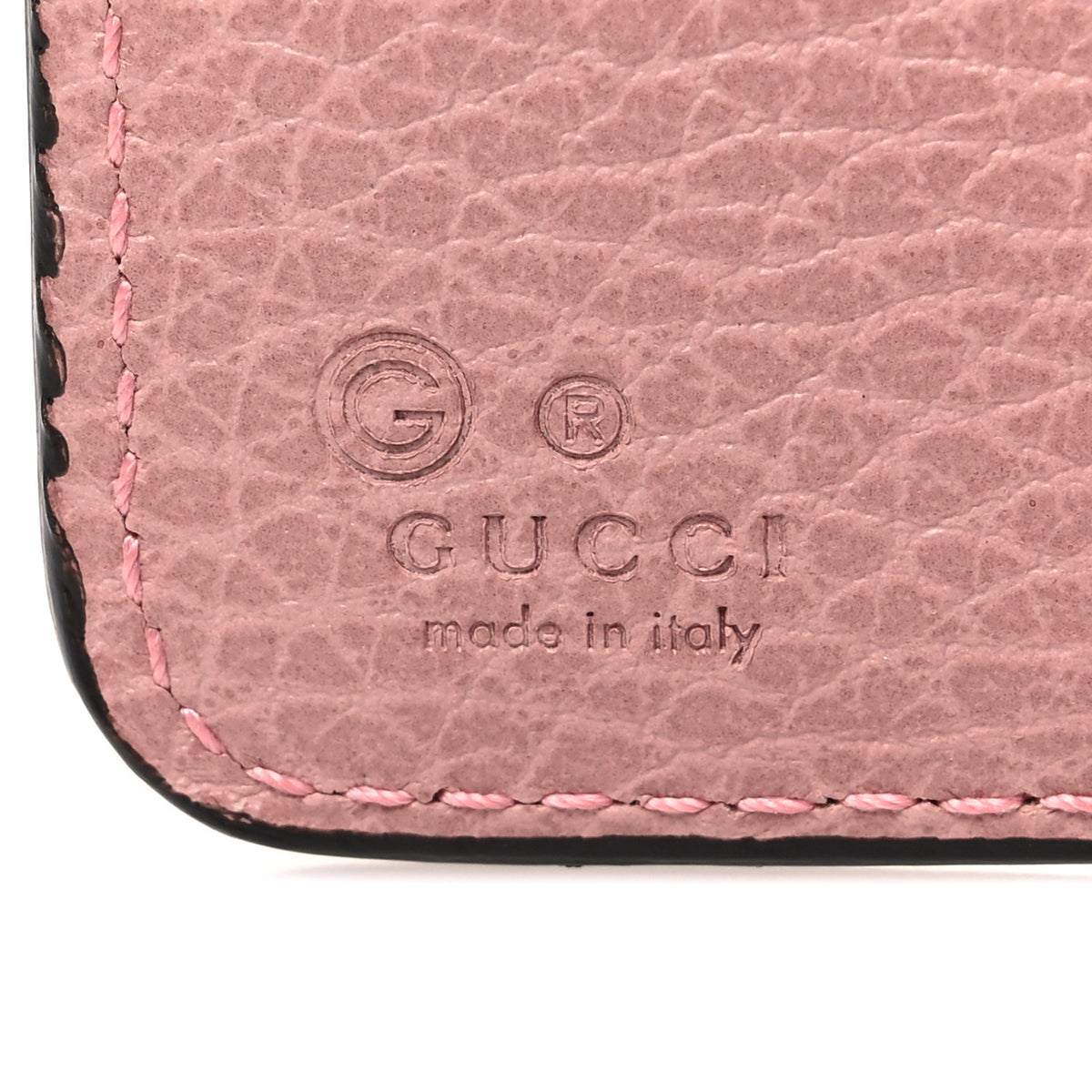 Dollar Calfskin Interlocking G Continental Wallet Soft Pink