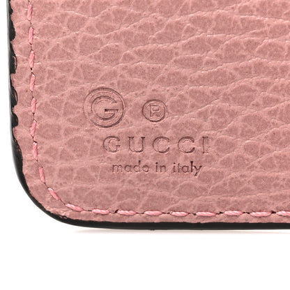 Gucci Dollar Calfskin Interlocking G Continental Wallet Soft Pink 7 of 9