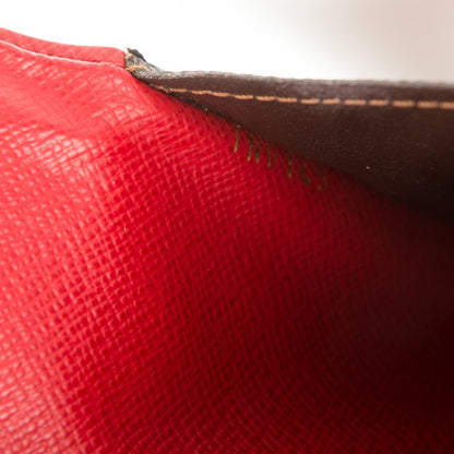 Louis Vuitton Damier Ebene Josephine Wallet Red 8 of 10
