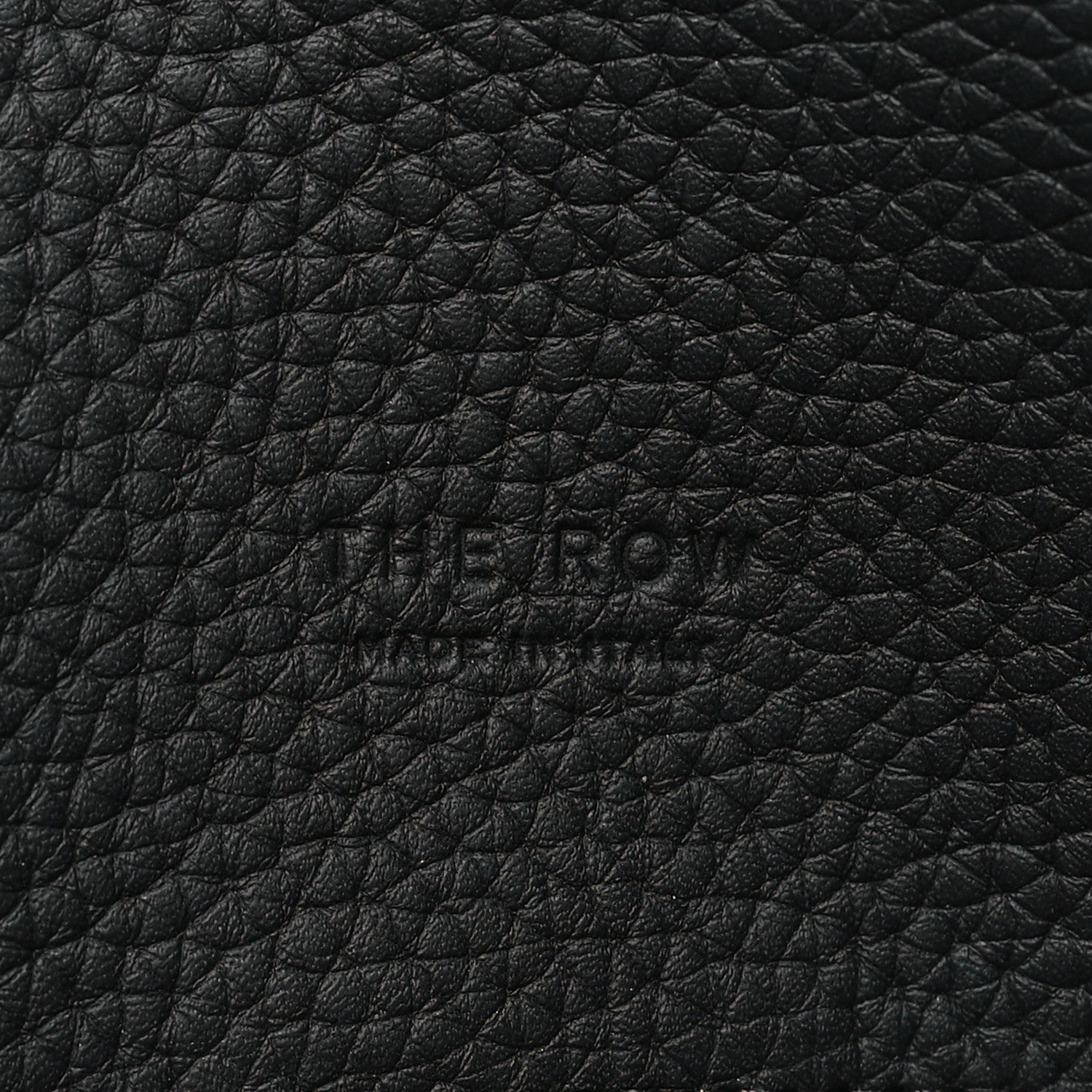 The Row Matte Grained Calfskin Soft Margaux 12 Black 6 of 9
