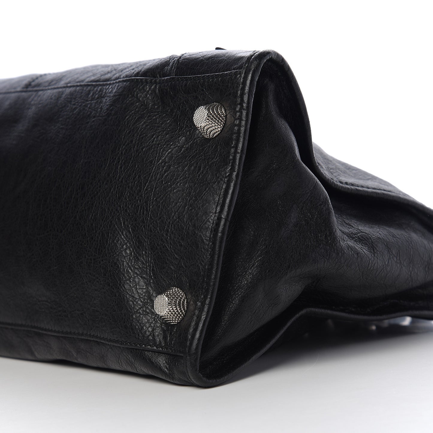 Agneau Giant 21 Silver Hardware Work Black