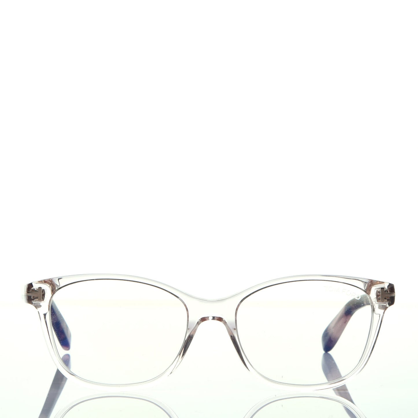 Acetate Blue Block Eyeglasses TF5638 Pink Ice White