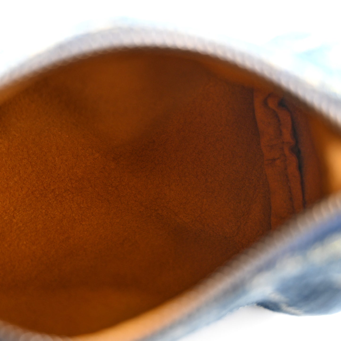 Monogram Denim Pochette Speedy PM Key Holder Blue