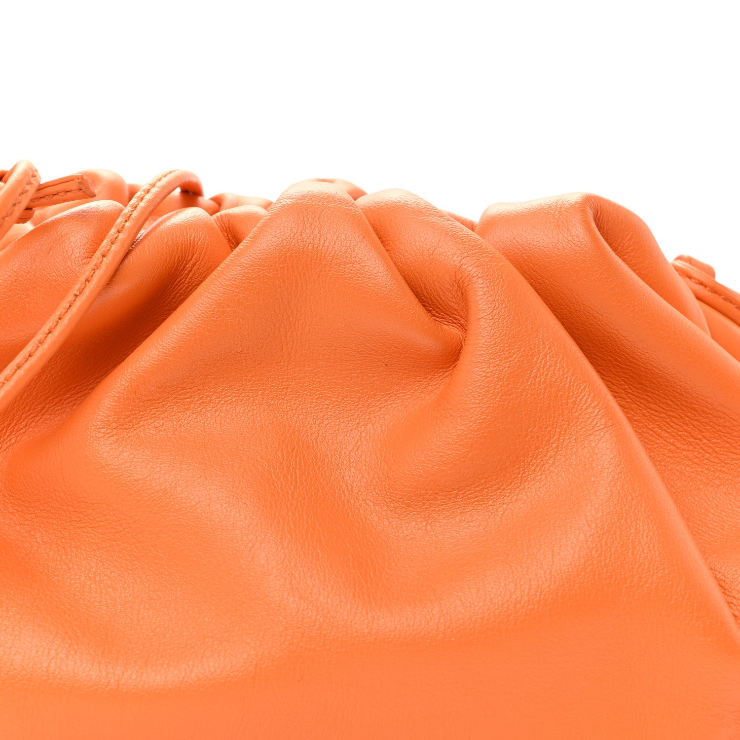 Bottega Veneta Butter Calfskin The Mini Pouch Light Orange 8 of 10